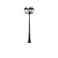 Tronic Ornamental Bollard LL 907P-20-03-Black