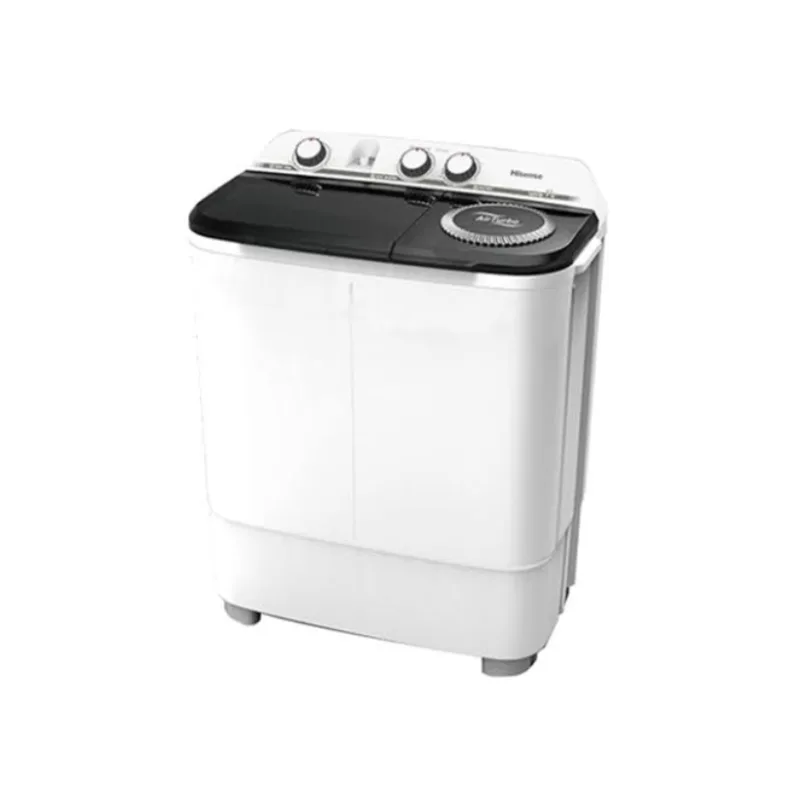 Hisense Washing Machine 7kg Manual, Twin Tub, Top Load, Lint Filter, Spin Dry Shower, Low Noise, White WSXL701