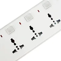 Tronic 4 Way Extension With USB Ports