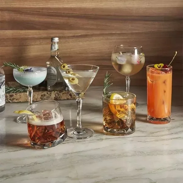 Ocean Glass 4pcs Connexion Long Drink 215ml Classic Tumbler Fancy 3p0280904g0002