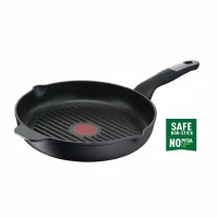 Tefal Unlimited Frypan Grill 26cm Nonstick Induction E2294074 aluminium material heat indicator thermo signal titanium coating made in france