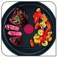 Tefal Unlimited Frypan Grill 26cm Nonstick Induction E2294074 aluminium material heat indicator thermo signal titanium coating made in france