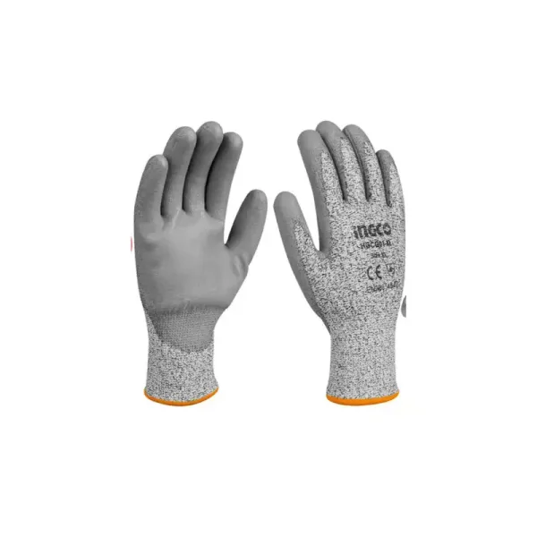 Ingco Cut Resistance Gloves XL with HPPE Shell HGCG02-XL