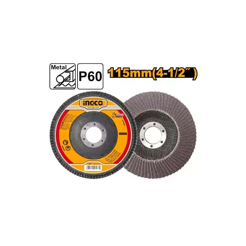 Ingco Flap Disc P60 115x22.2mm FD1152