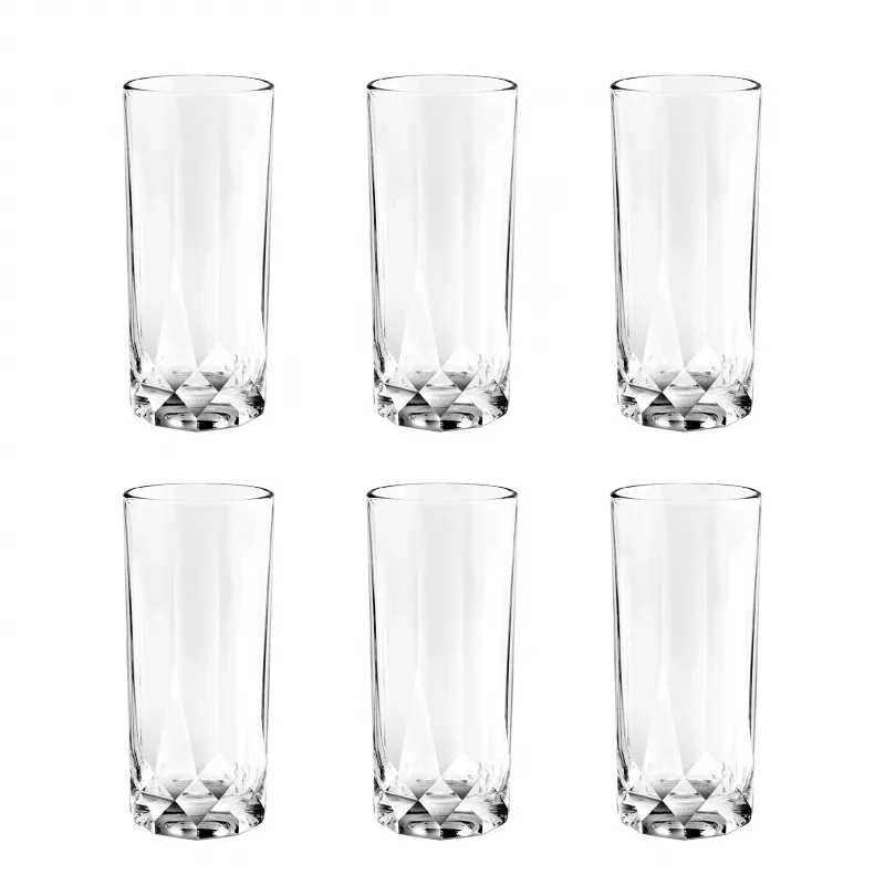 Ocean Glass 6pcs Connexion Hi Ball 350ml Classic Tumbler Fancy 1P02808