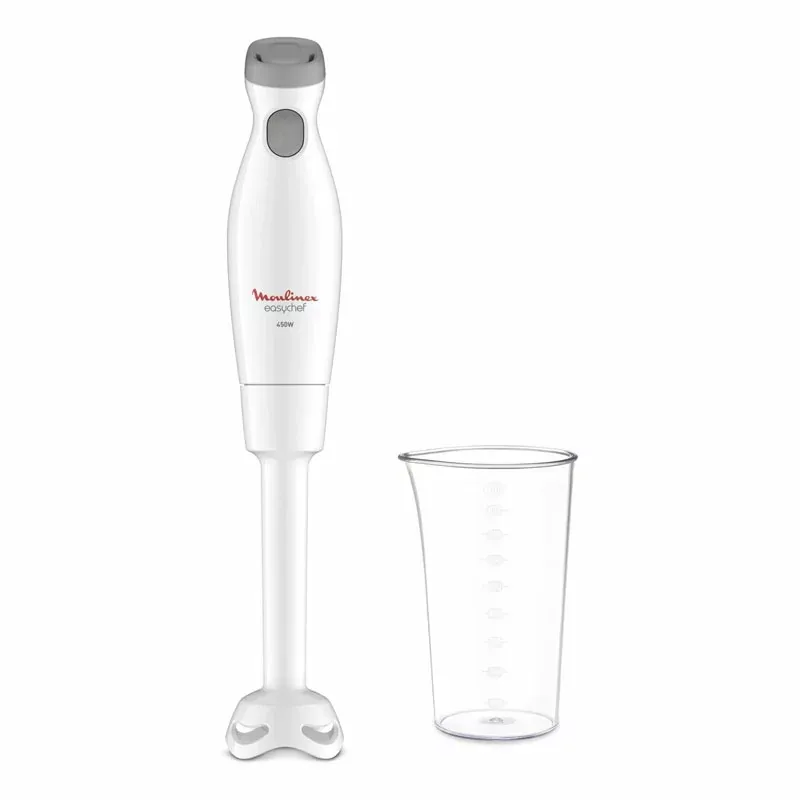 Moulinex Hand Blender Easy Chef with Beaker 450W Plastic Shaft DD45A127