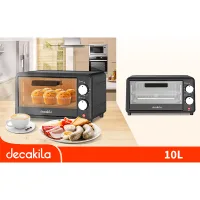 Decakila Toaster Oven 10L 650W Steel Heating Elements Keev022b