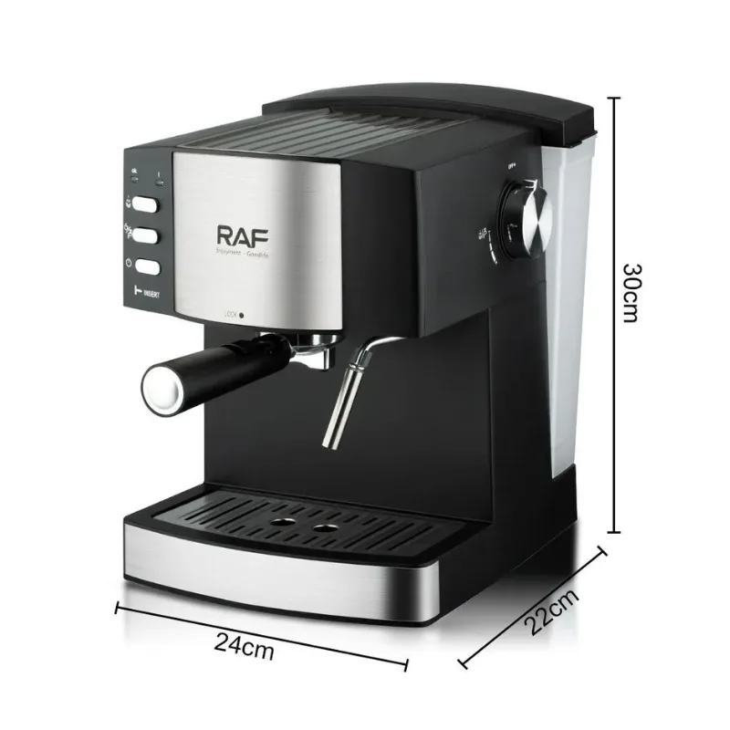 RAF Coffee Machine 1.6L 850W Reboil Function, Twin Brewing Cycle R.113 2 RAF Coffee Machine 1.6L 850W Reboil Function, Twin Brewing Cycle R.113