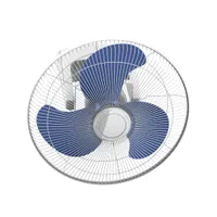 Tronic Oscillation Fan with Blue Metal Blade 16 Inch