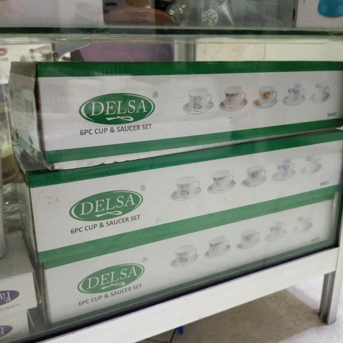 Delsa 6pc Cup & Saucer Set RD-106