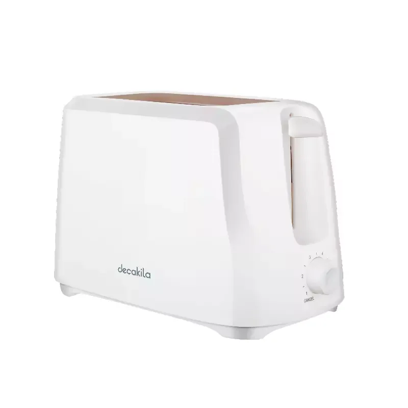 Decakila Toaster 2 Slice Browning Control 700w Kets001w 6 setting browning control with removable crumb tray cord storage function