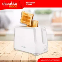 Decakila Toaster 2 Slice Browning Control 700w Kets001w 6 setting browning control with removable crumb tray cord storage function