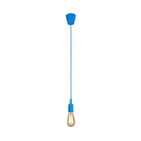 Tronic Hanging E27(Screw) Pendant Holder - Sky Blue