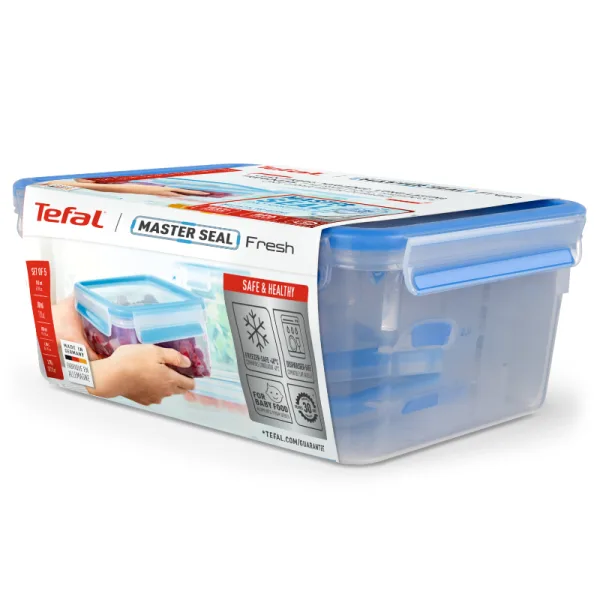 Tefal Masterseal Plastic Container 5pcs 0.15L - 3.7L K3029012