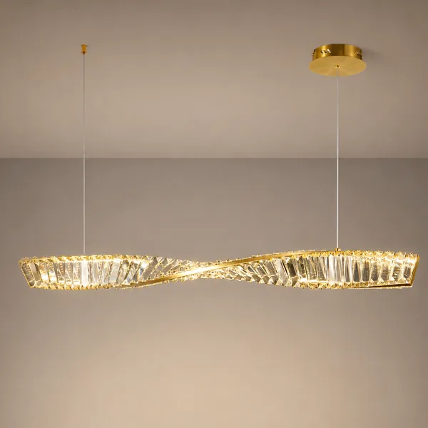Tronic Wave Crystal LED Pendant Light