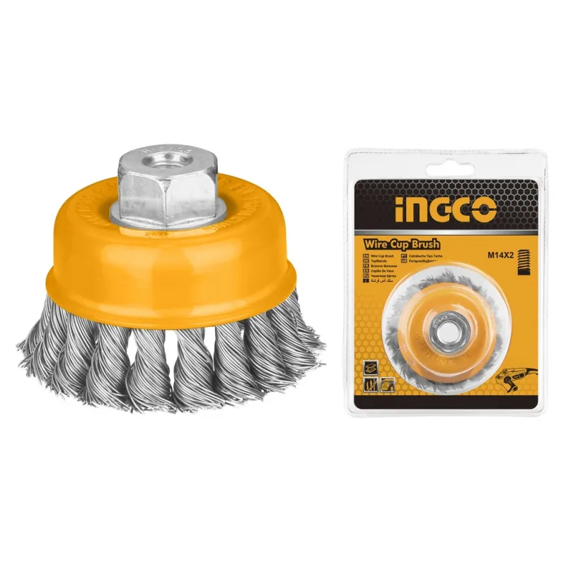 Ingco Wire Cup Brush 125mm 5" M14/2 WB21251