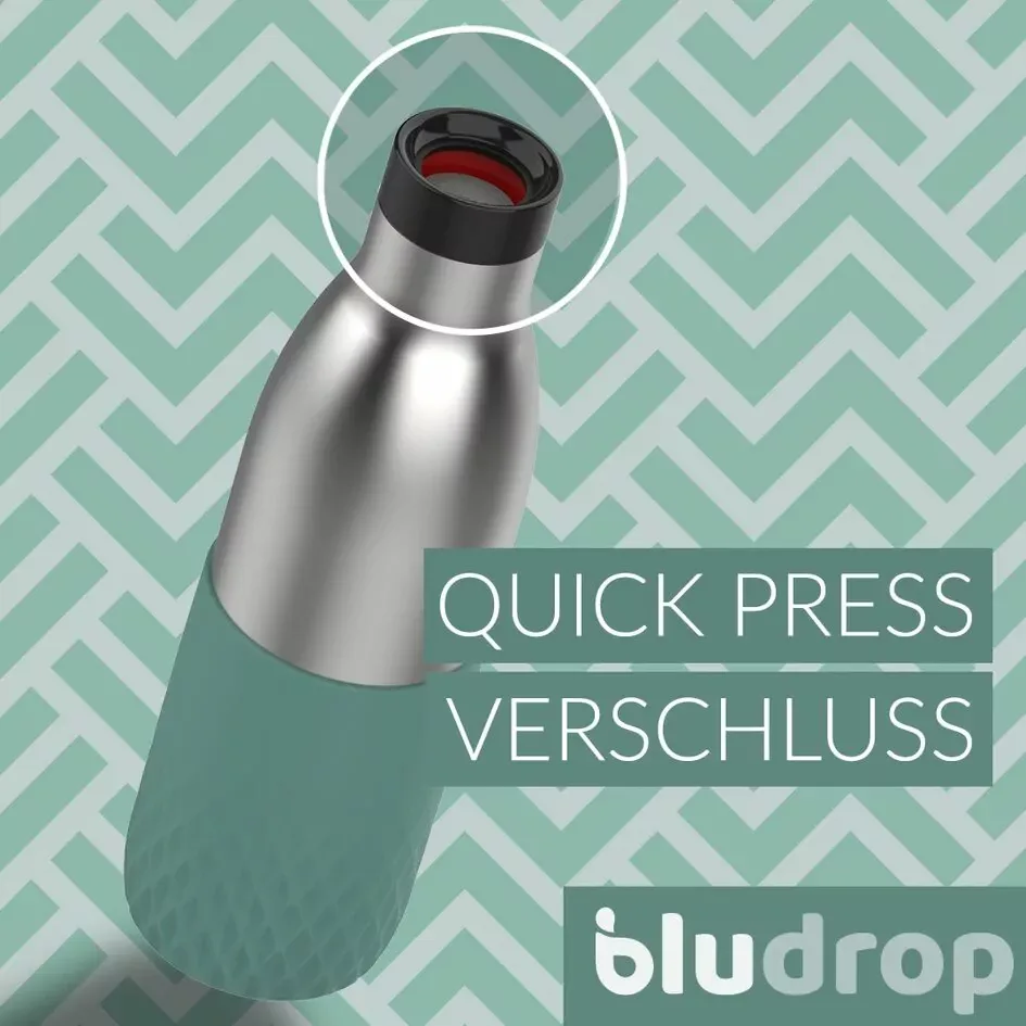 Tefal Bludrop Stainless Steel Thermo Bottle 0.7L N3111210