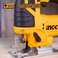 Ingco Lithium-Ion Jig Saw 20v, 2400rpm with 5pcs blades CJSLI8501