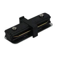 Tronic Black Tracklight Connector with 2 Wires