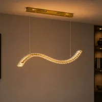 Tronic Wave Crystal LED Pendant Light