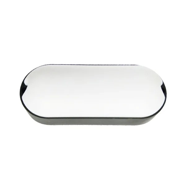 Tronic Black Oval LED Warm White Bulkhead 12 Watts