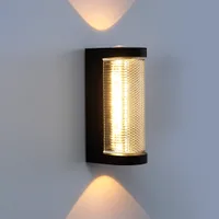 Tronic 8W LED Outdoor Wall Light - IP44 Warm White