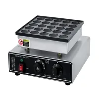 Commercial 25-Hole Electric Muffin Machine, 900W Professional Mini Pancake & Muffin Maker, Industrial Non-Stick Baking Machine WG-HF-SB25
