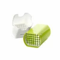 Decakila Potato Cutter Plastic Material with Stainless Steel Embedded Blades Bpa Free Kmtt085w useful for ingridients such as carrots, cucumbers, onions, eggs and cheese