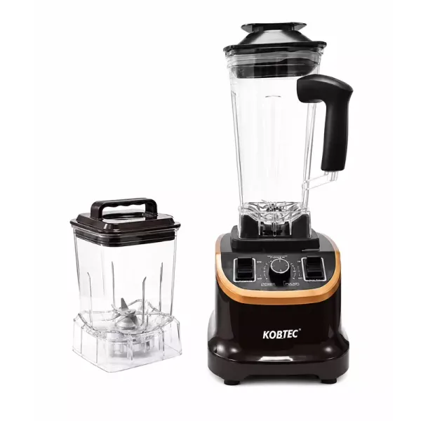 Kodtec Heavy-Duty Blender 800W, 2.5L Unbreakable Jug, 6 Stainless Steel Blades KT-3006-10HBL