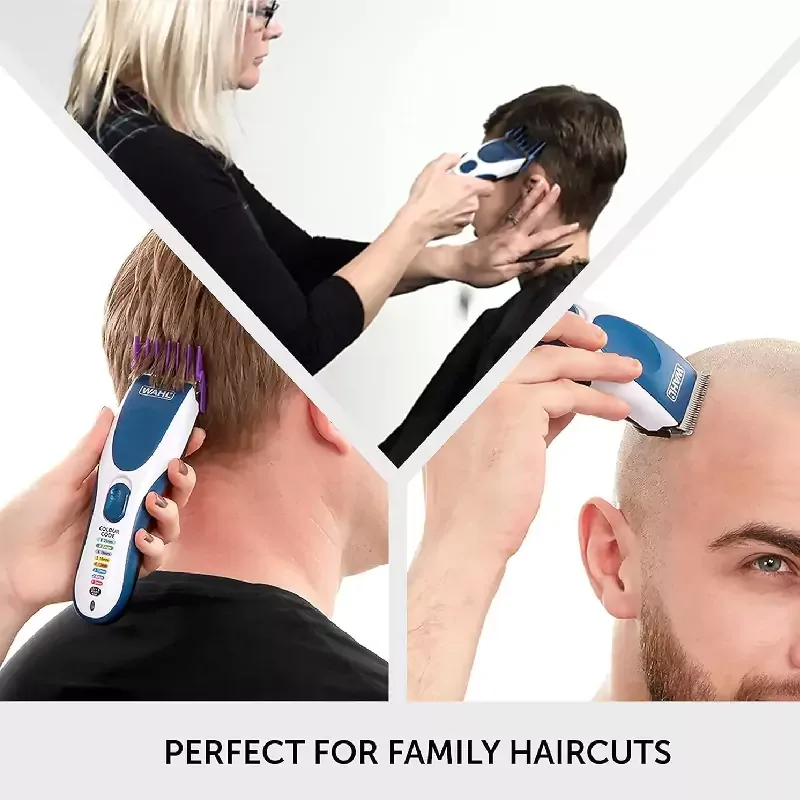 Wahl Color Pro Cordless Hair Clipper Kit with 12x Attachments 3029380