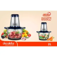 Decakila Chopper 300W 2L 2 Speed Glass KEMG011B