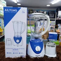 Ailyons 2 in 1 Blender and Grinder 1.5L with Safety Lock Switch FY-304