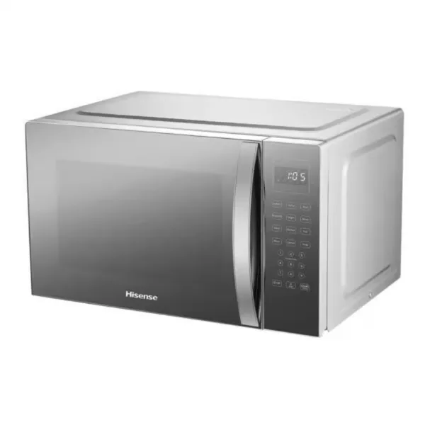 Hisense Microwave 43L, 8 Power Levels, Auto Cooking Menus, Child Safety Lock, Defrost Function, LED Display H43MOMSS