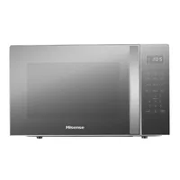 Hisense Microwave 43L, 8 Power Levels, Auto Cooking Menus, Child Safety Lock, Defrost Function, LED Display H43MOMSS