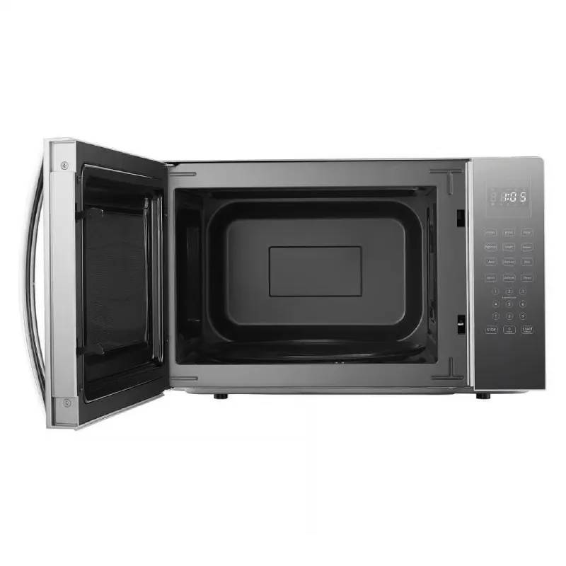 Hisense Microwave 43L, 8 Power Levels, Auto Cooking Menus, Child Safety Lock, Defrost Function, LED Display H43MOMSS