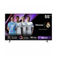 Hisense 55" QLED UHD 4K Smart TV with Dolby Vision IQ, Built-in Subwoofer, Vidaa OS, Voice Control 55Q7N