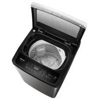 Hisense Washing Machine 8kg Fully Automatic, Top Load, Bubble Clean, Smart Fuzzy, Time Delay, Titanium Silver WTJA802T