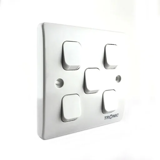 Tronic 5 Gang 2 Way Switch Standard