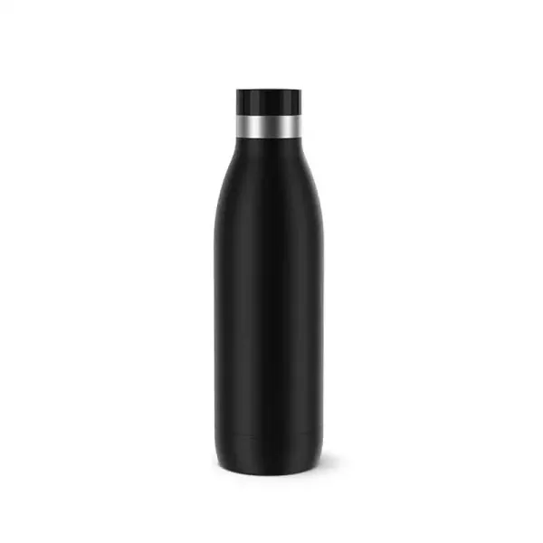 Tefal Thermo Bottle 0.5L Bludrop Double Wall Stainless Steel Vacuum Flask Black N3110910