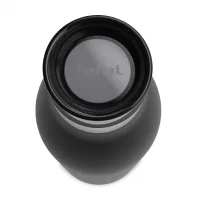 Tefal Thermo Bottle 0.5L Bludrop Double Wall Stainless Steel Vacuum Flask Black N3110910