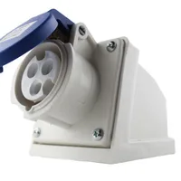 Tronic Industrial Socket 3 Pin 32A IP44