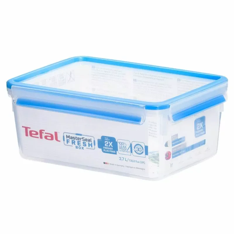 Tefal Masterseal Plastic Container Rectangular 3.7L K3022012