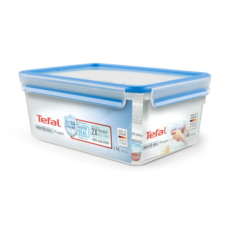 Tefal Masterseal Plastic Container Rectangular 3.7L K3022012