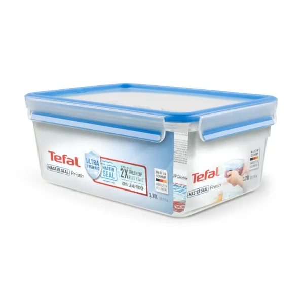 Tefal Masterseal Plastic Container Rectangular 3.7L K3022012