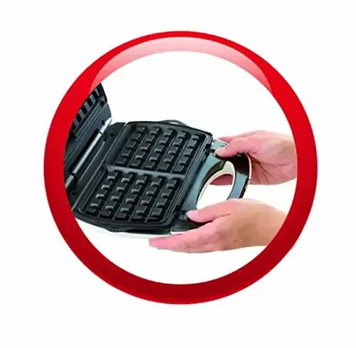 Moulinex Sandwich, Panini & Waffle Maker 700W 3in1 Interchangeable Plates SW612543