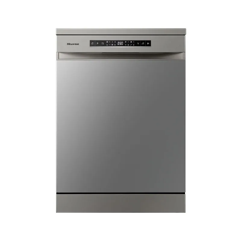 Hisense 15 Place Dishwasher with 8 Programs, LED Display, Touch Control, Stainless Steel Tub & Filter, Silver H15DSL
