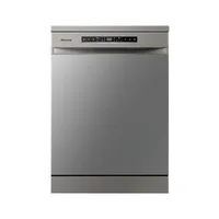 Hisense 15 Place Dishwasher with 8 Programs, LED Display, Touch Control, Stainless Steel Tub & Filter, Silver H15DSL