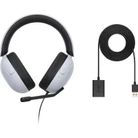 Sony Inzone H3 Wired Gaming Headset Personalized 360 deg, Spatial Sound for Gaming, Soft Headband, Ergonomically Designed Controls, Discord Certified with Boom Microphone with Mute Function MDR-G300