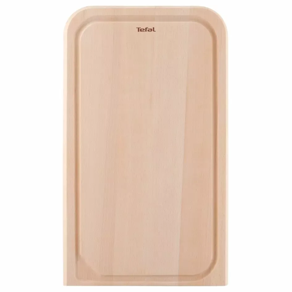 Tefal Comfort Cutting Board Wood Chopping Board 41 x 24 x 2 CM, FSC Certified , Medium, K2215504