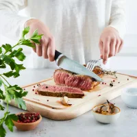 Tefal Comfort Cutting Board Wood Chopping Board 41 x 24 x 2 CM, FSC Certified , Medium, K2215504
